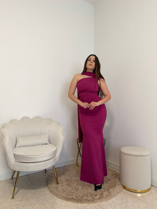 Abito Samantha Magenta