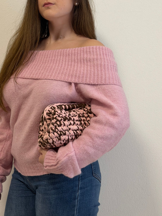 Lola Bag - Rosa e Cioccolato