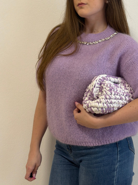 Lola Bag - Bianca e Lilla