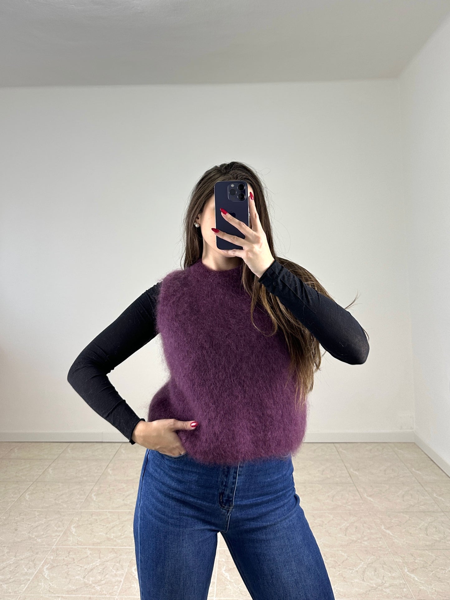 Gilet Mohair