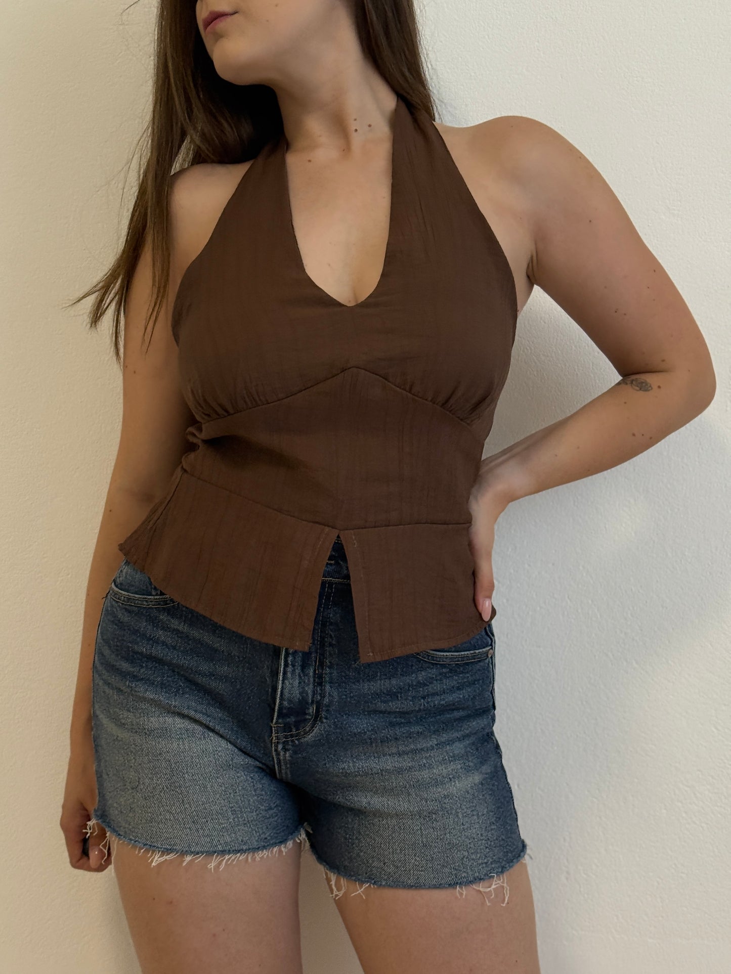 Top Lady Marrone