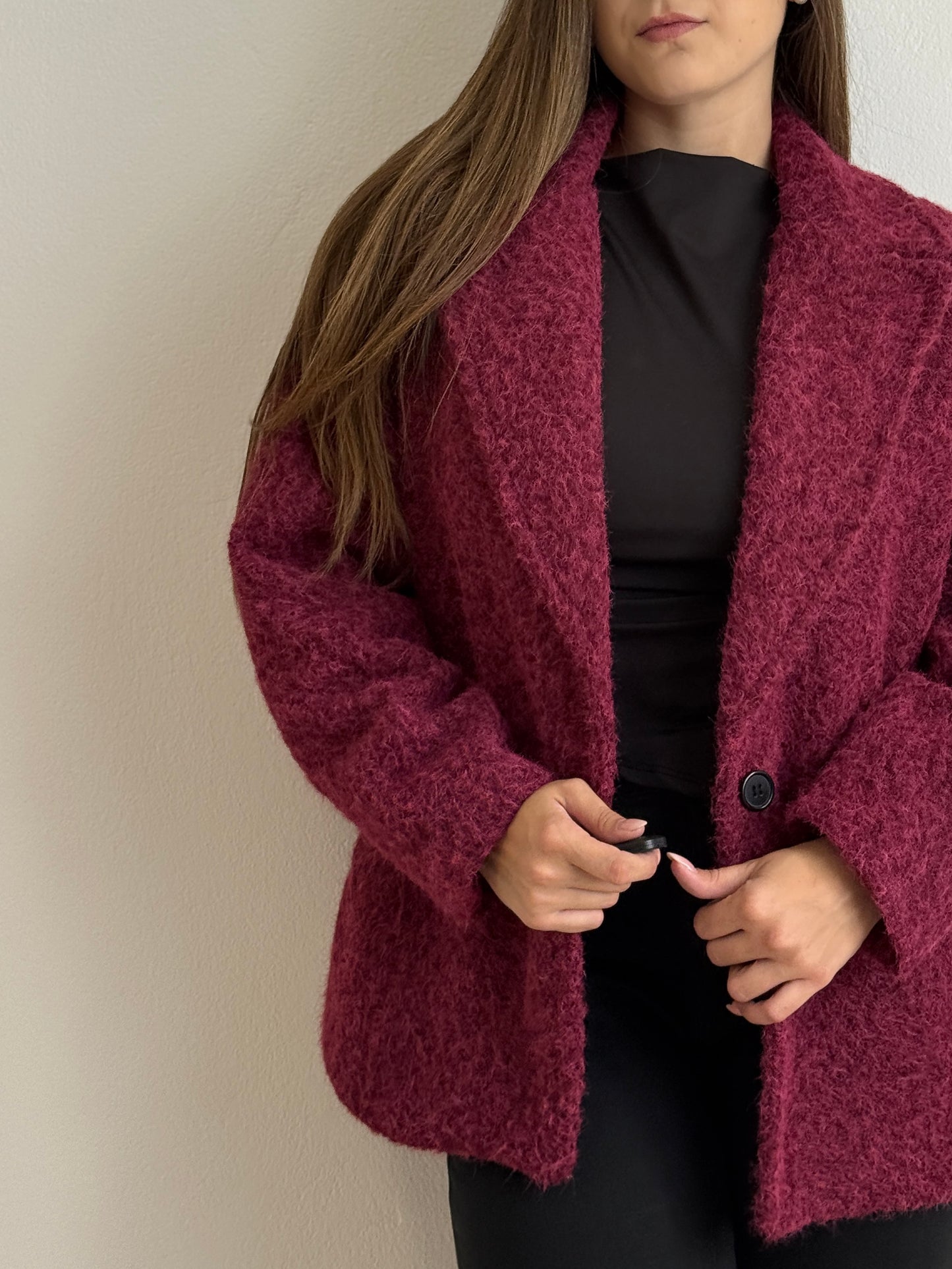 Cappotto Nevada Bordeaux