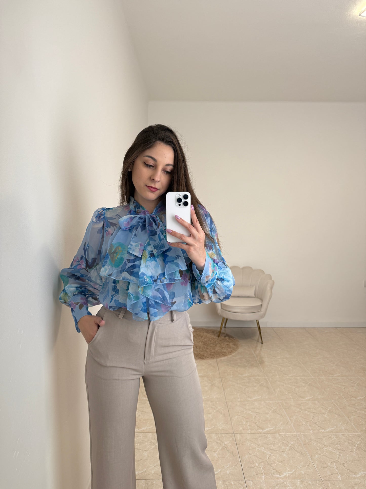 Camicia Flowers