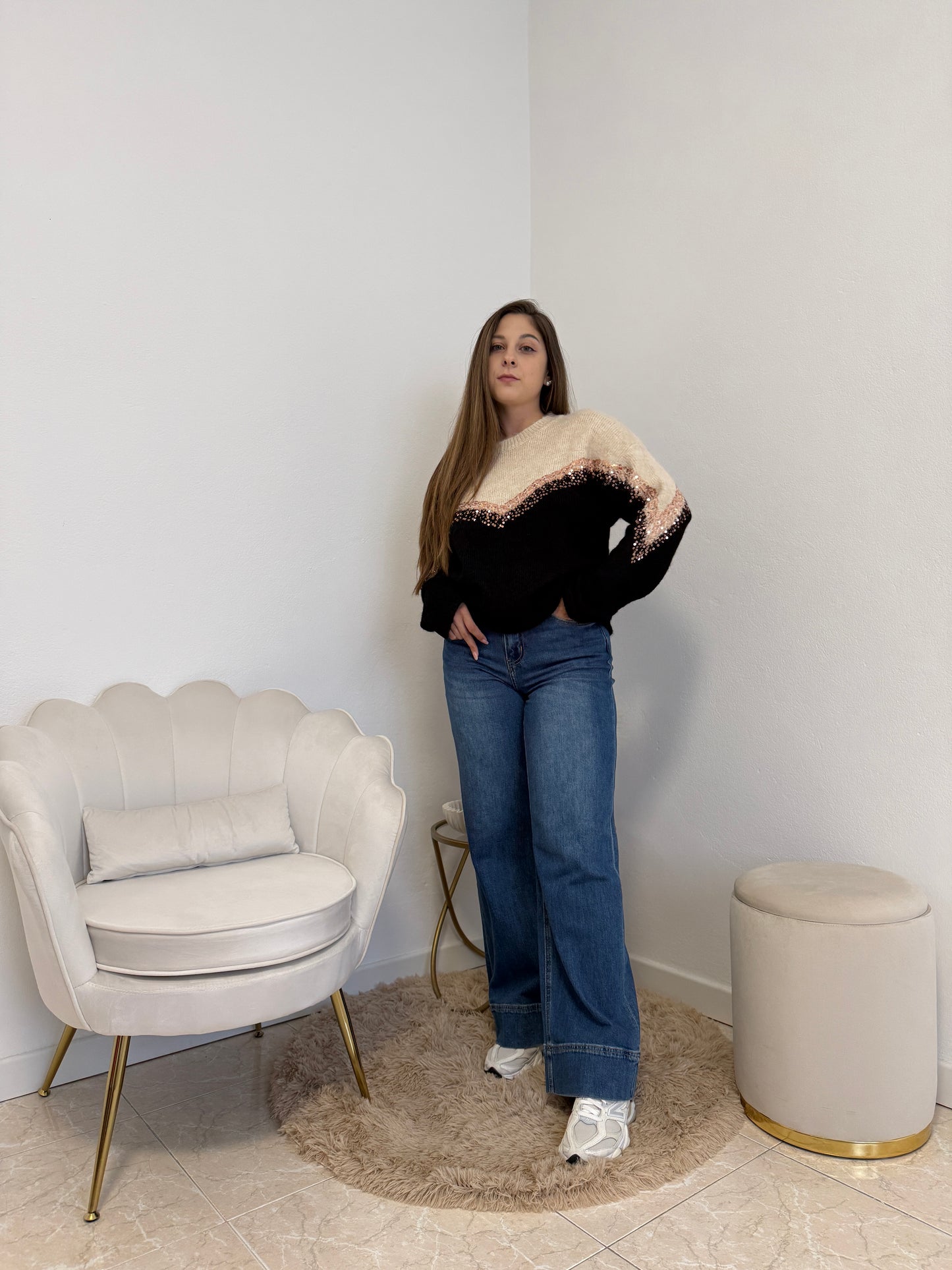 Maglione Paillettes