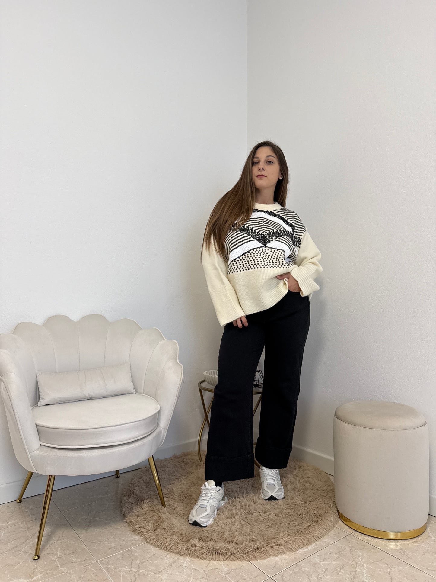 Maglione Paillettes