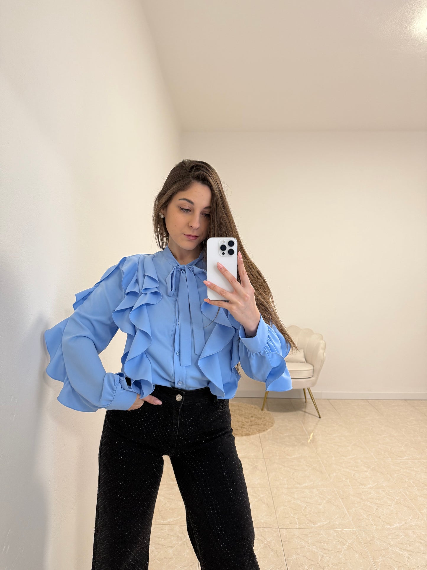 Camicia Volant