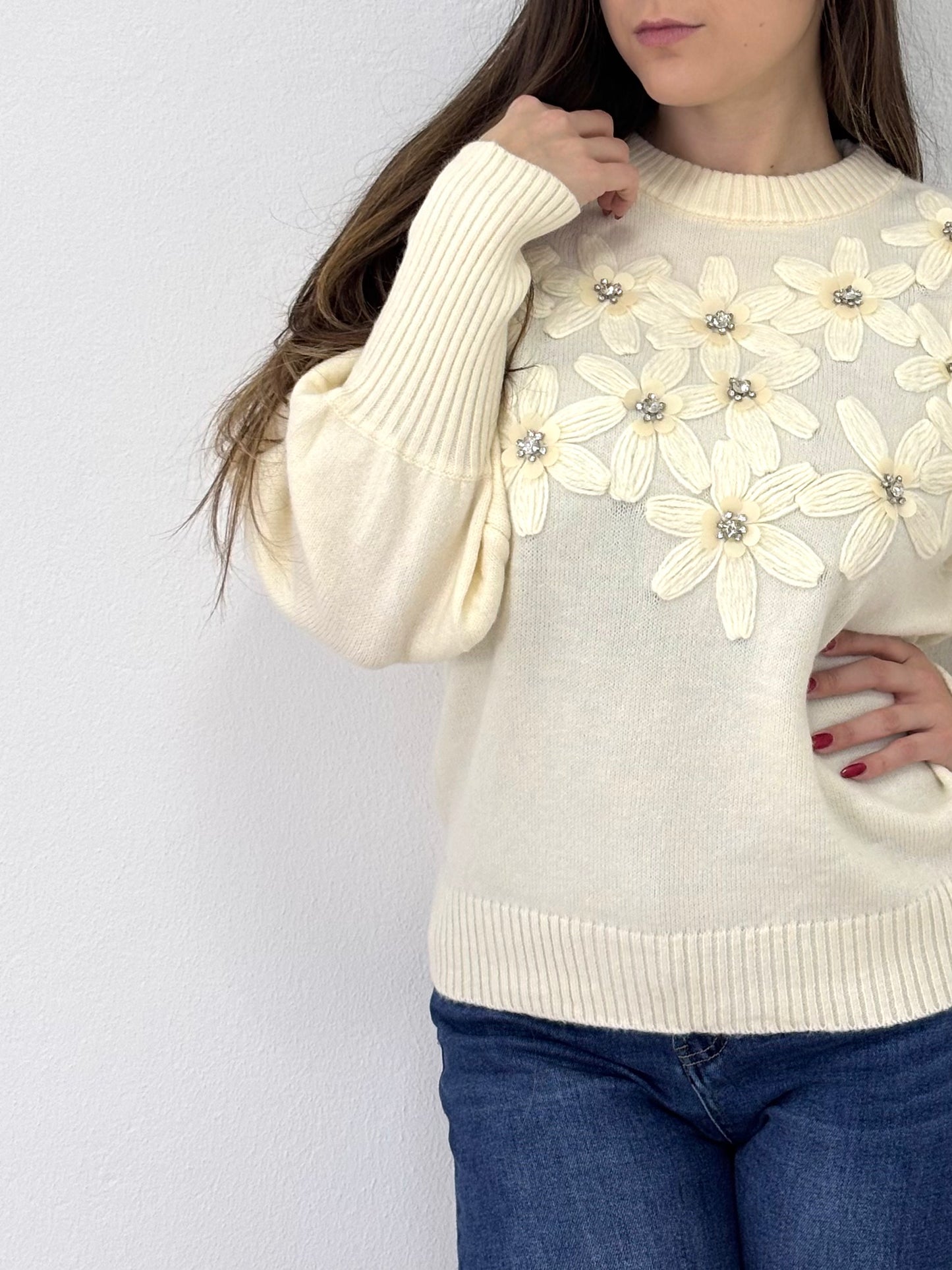 Maglione Flowers
