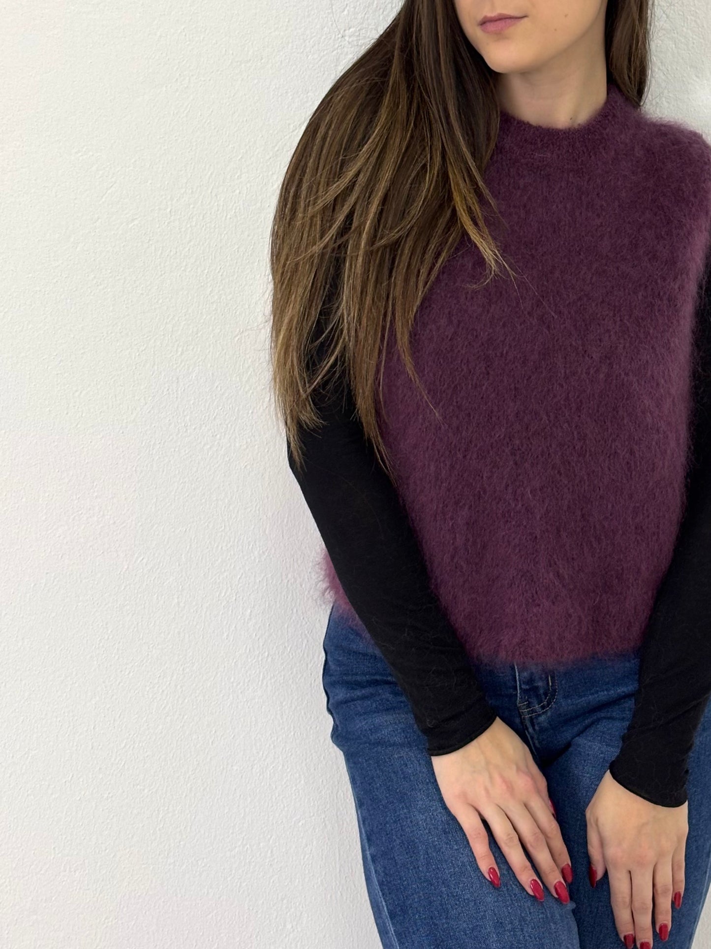 Gilet Mohair