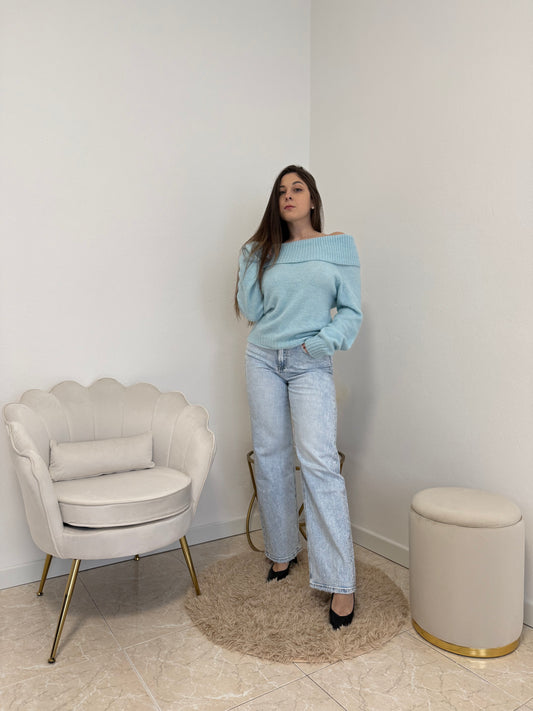 Pullover Angelica Celeste
