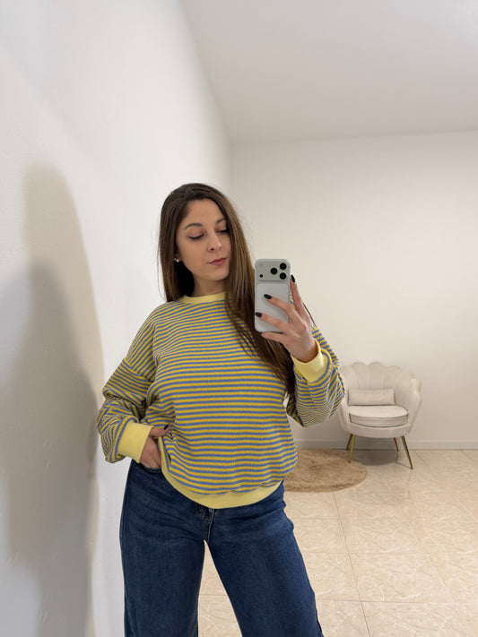 Felpa Colors Gialla