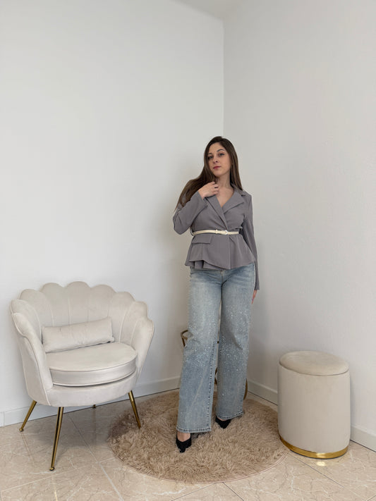 Giacca Audrey Grigia