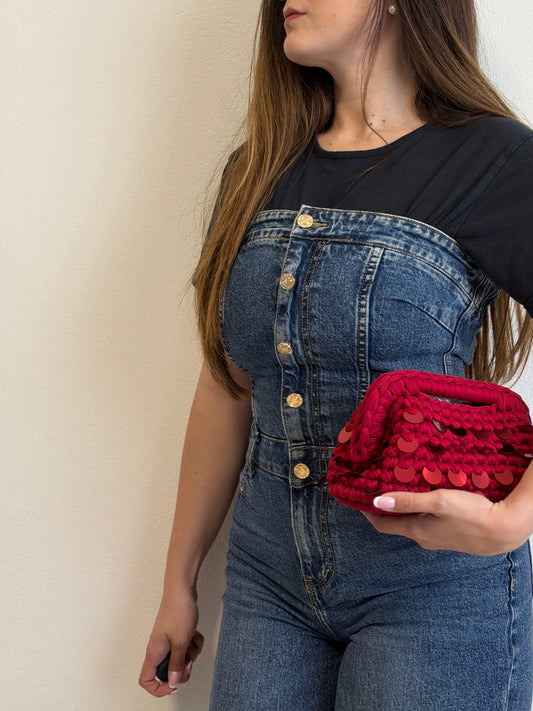Lola Bag - Shiny Rossa
