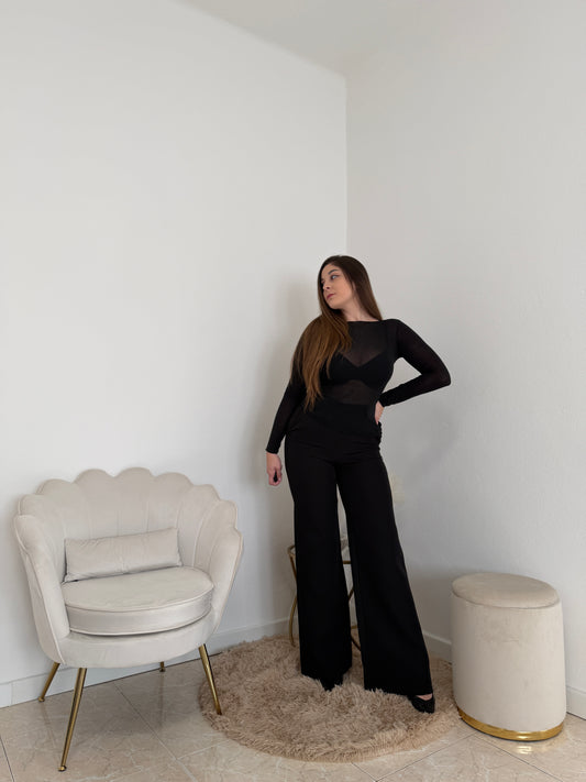 Maglia Cashmere Nera