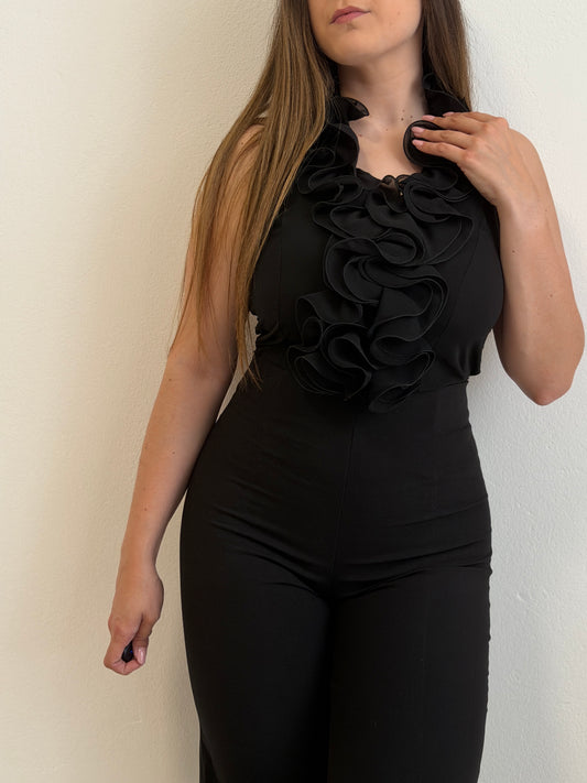 Maglia Chiffon Nera