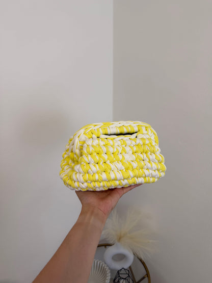 Lola Bag - Bicolor Bianca e Gialla