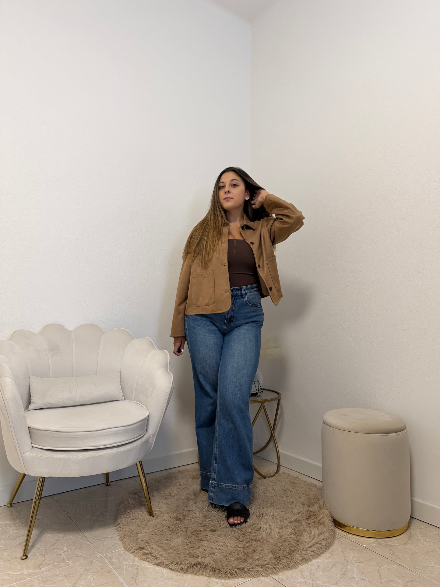 Giacca Suede