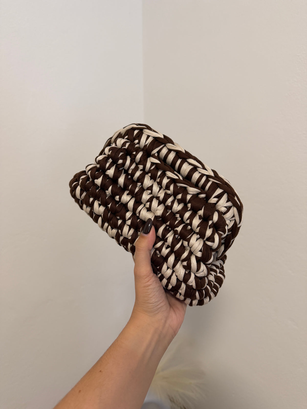 Lola Bag - Bicolor Beige e Cioccolato