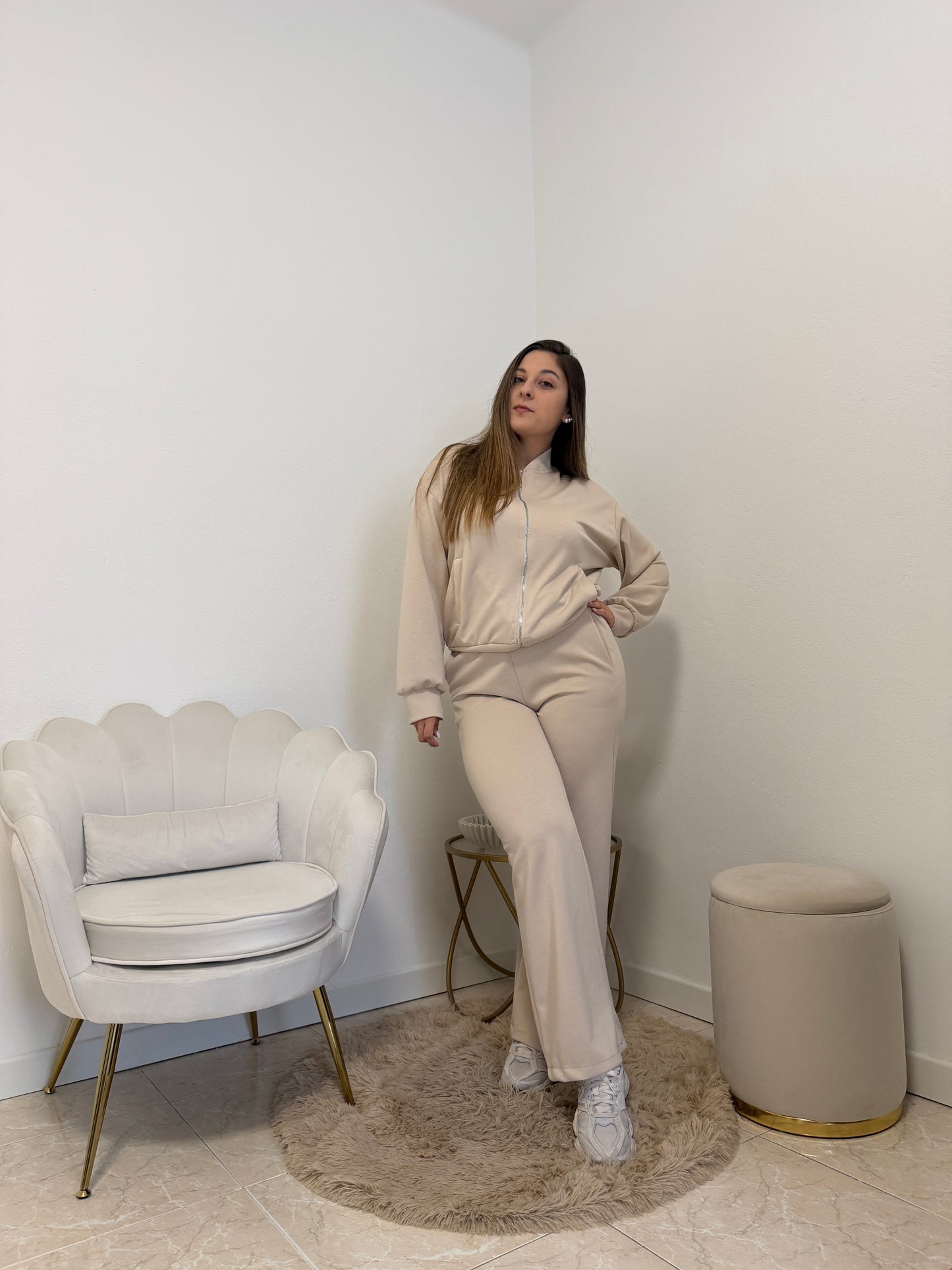 Tuta Simple Beige