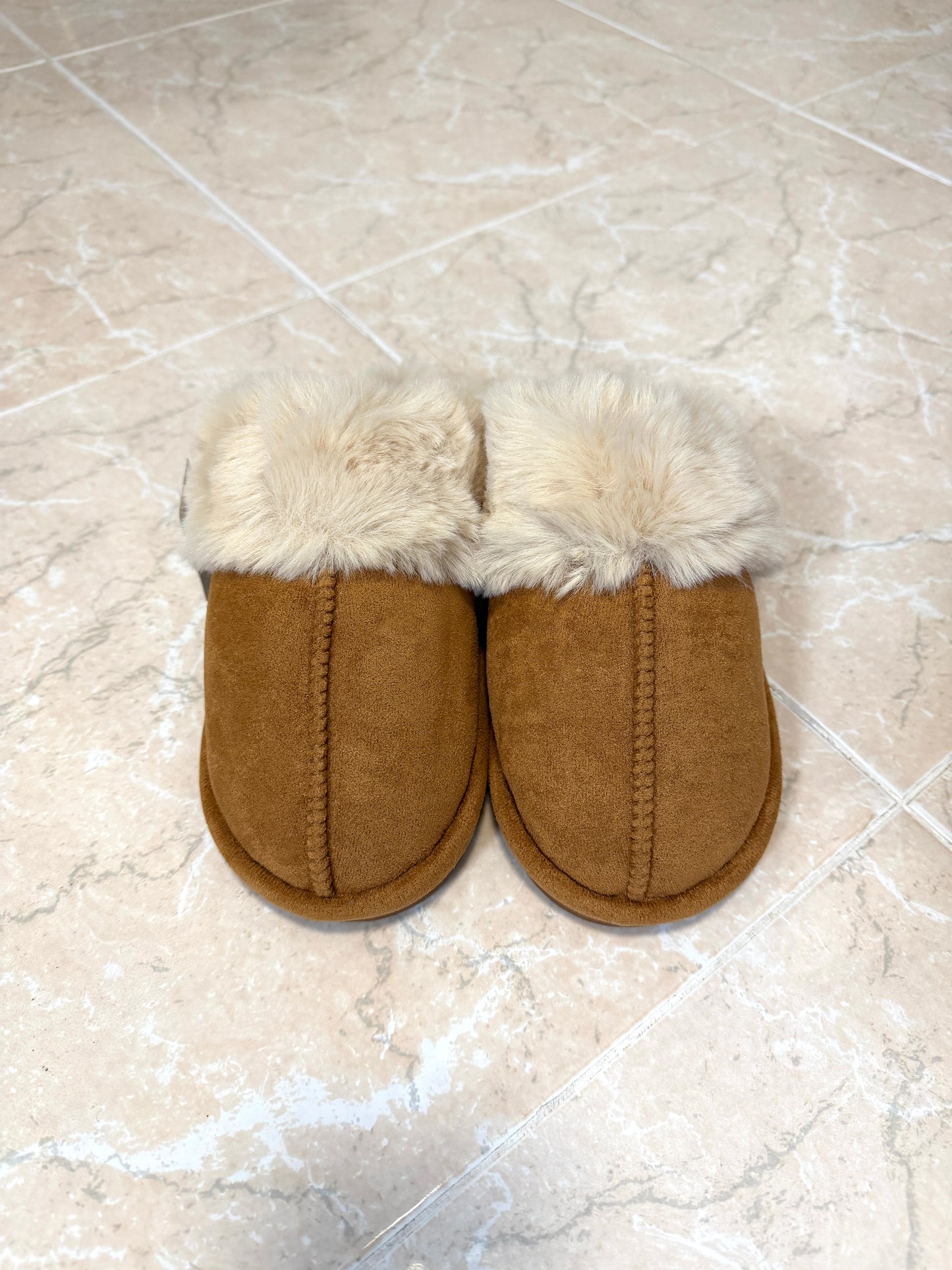 Pantofole Cozy Cammello