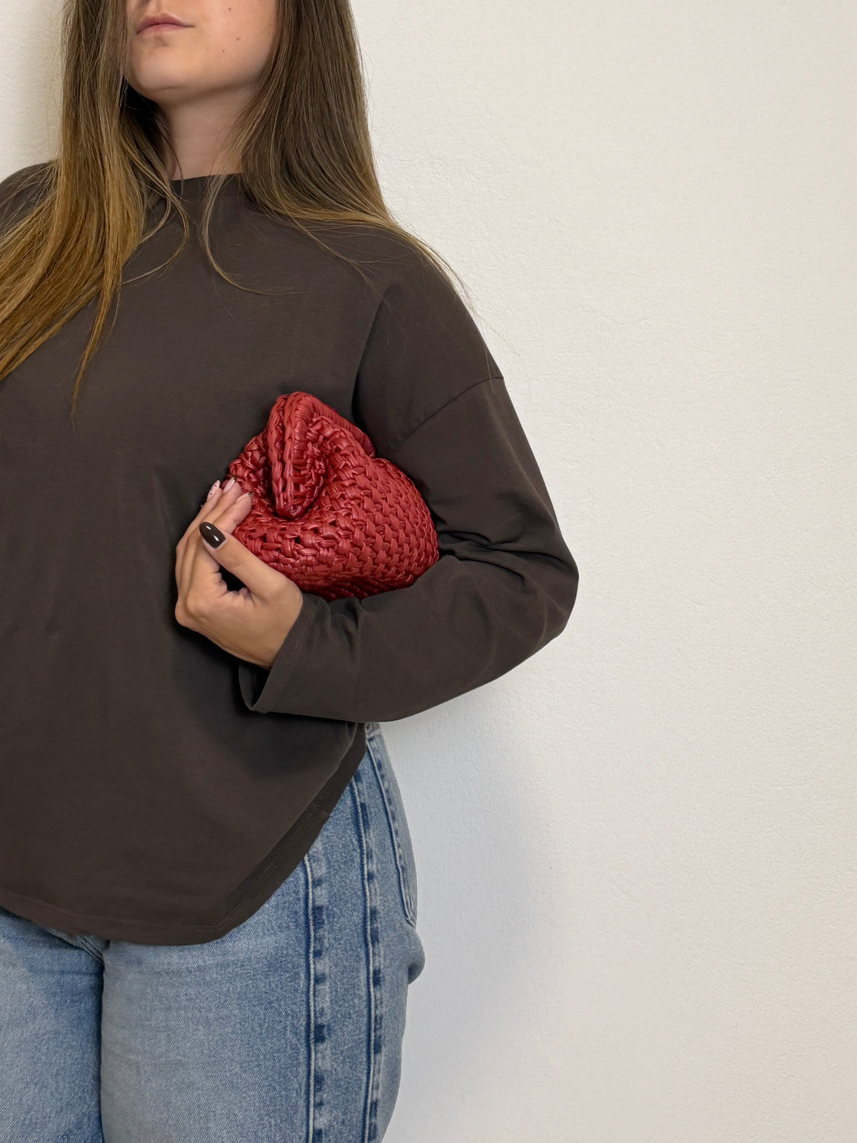 Lola Bag - Ecopelle Rossa