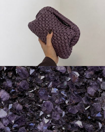Lola Bag - Ecopelle Viola Ametista