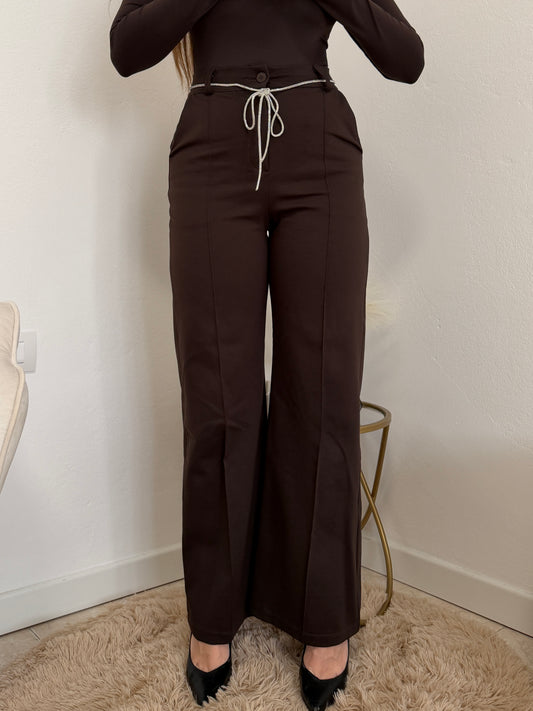 Pantalone Sparkling Marrone