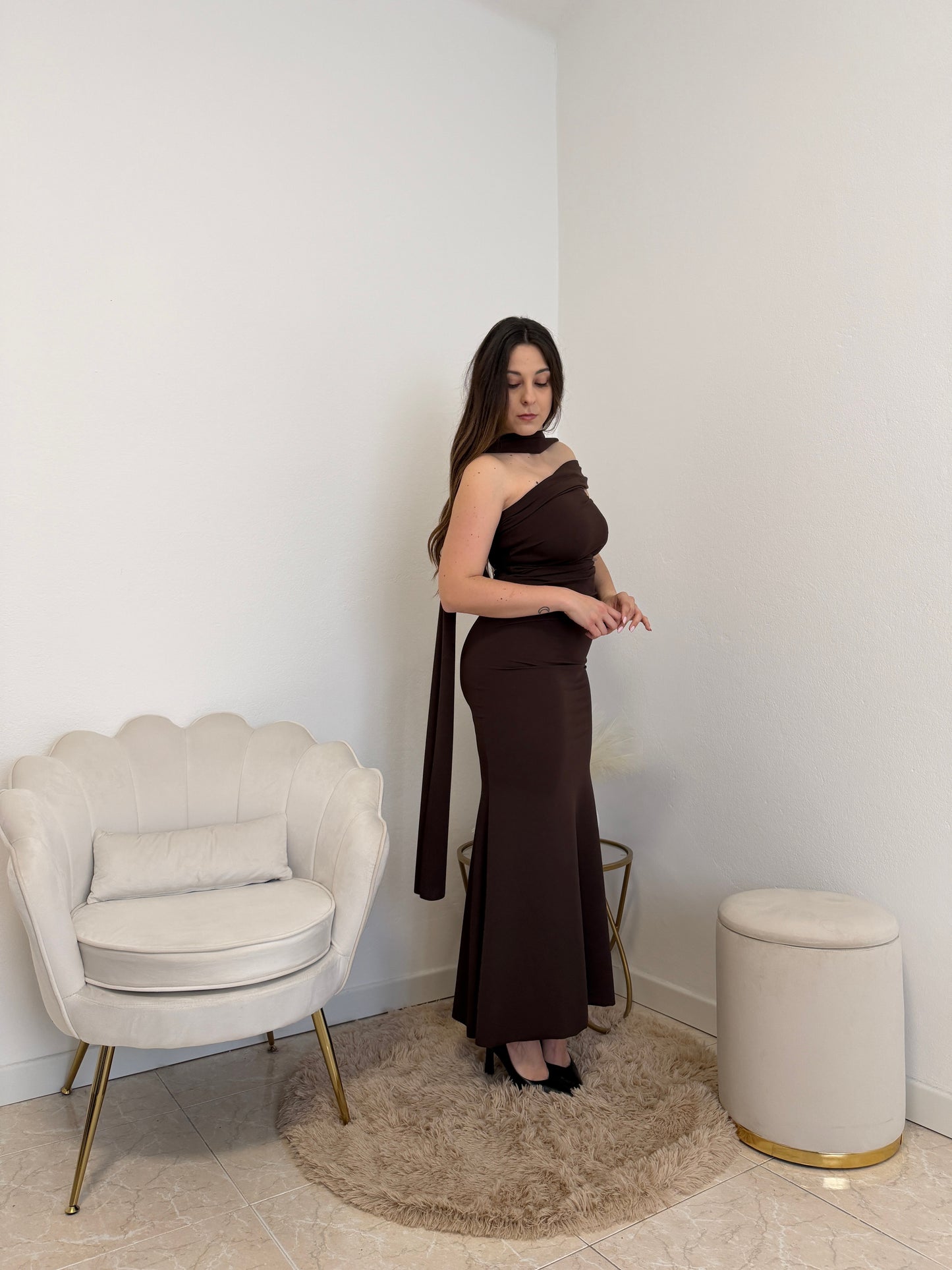 Abito Samantha Marrone