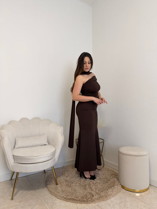 Abito Samantha Marrone