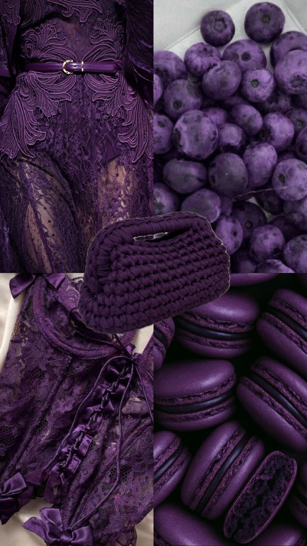 Lola Bag - Viola Melanzana