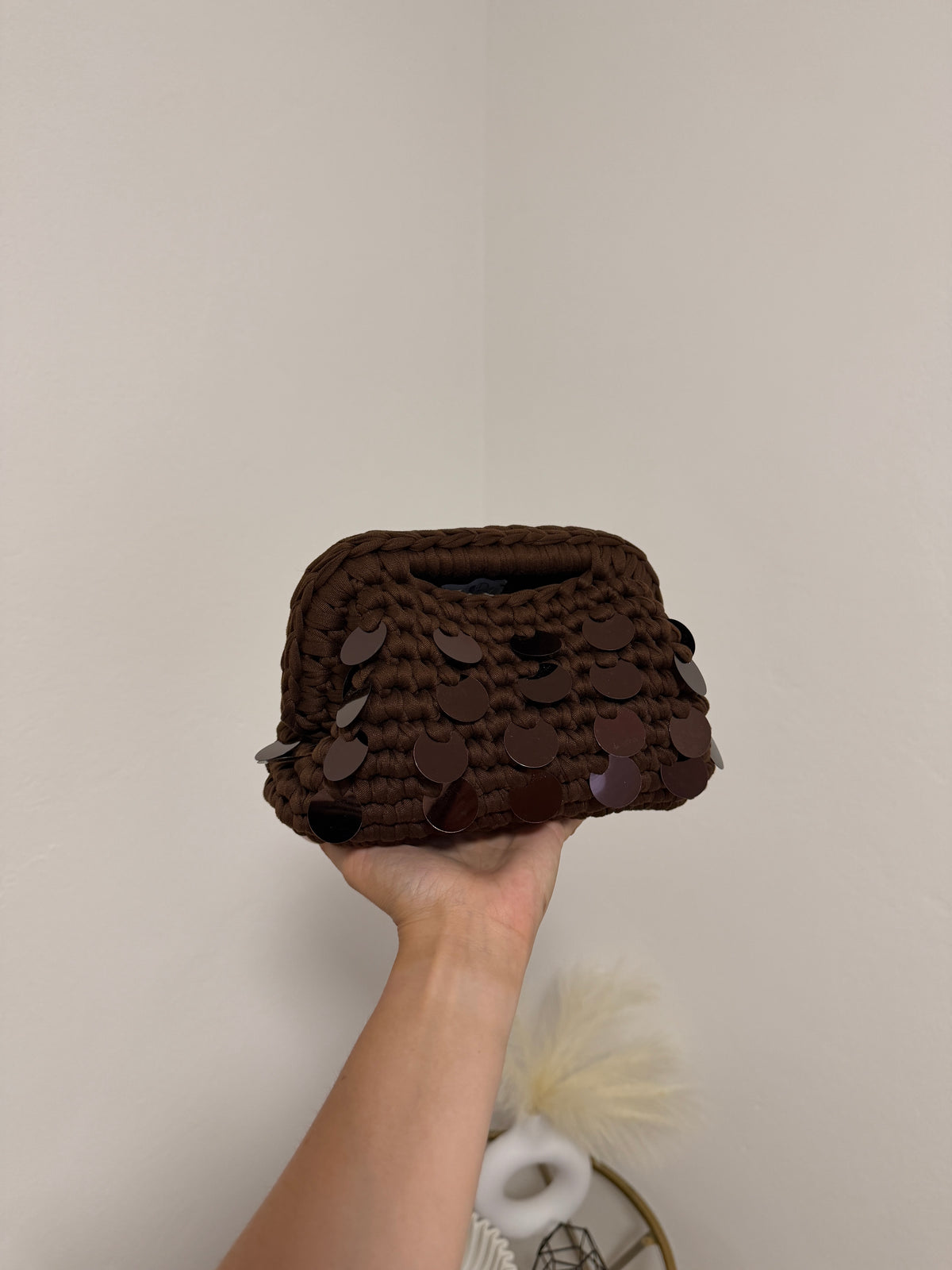 Lola Bag - Shiny Cioccolato