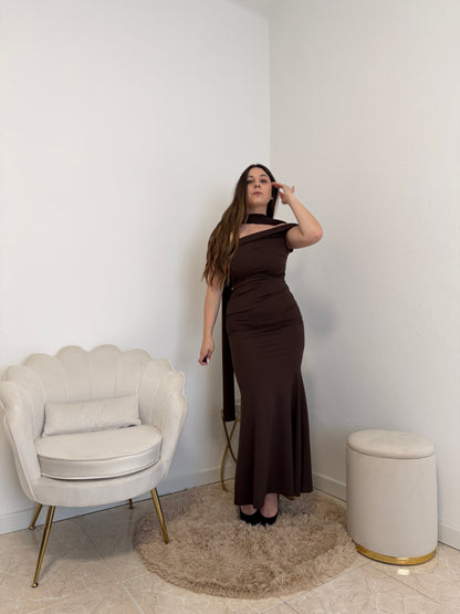 Abito Samantha Marrone