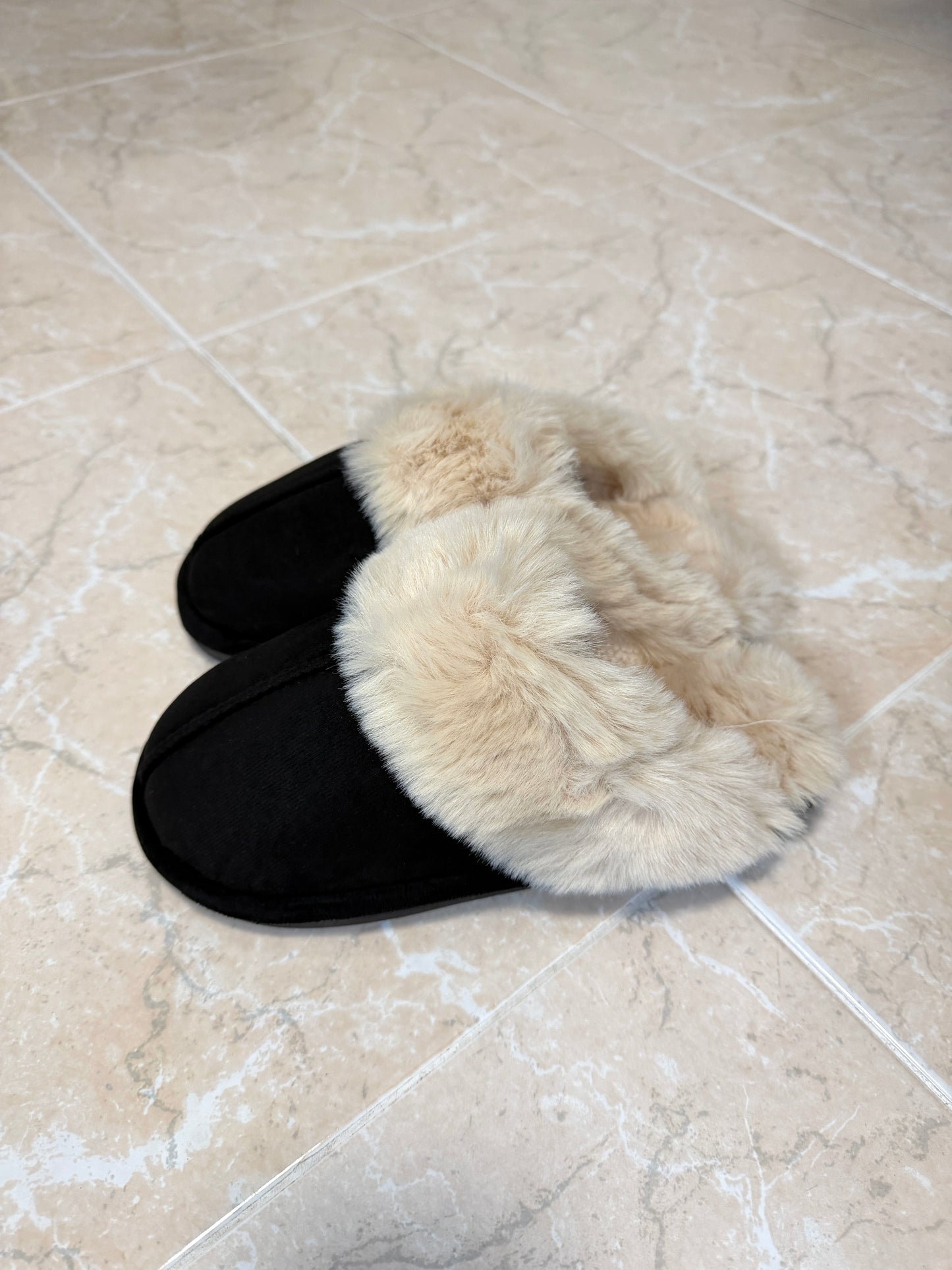Pantofole Cozy Nere