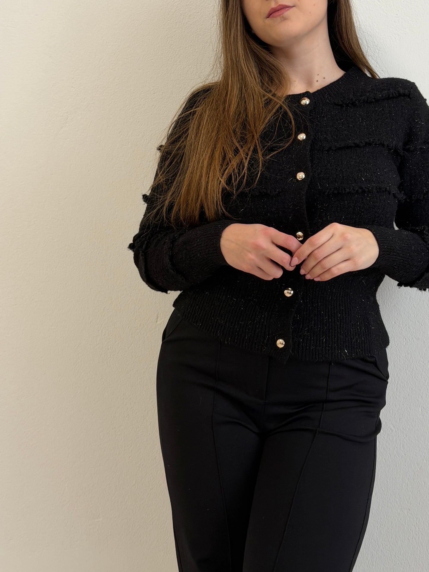 Cardigan December Nero