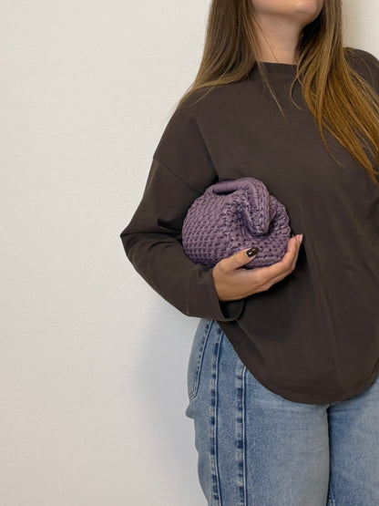 Lola Bag - Ecopelle Viola Ametista