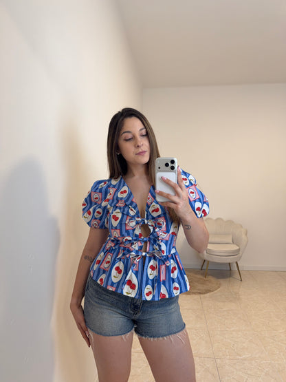 Camicetta Belly Ciliegie