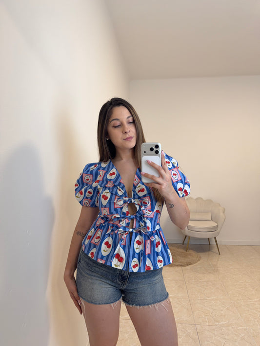 Camicetta Belly Ciliegie