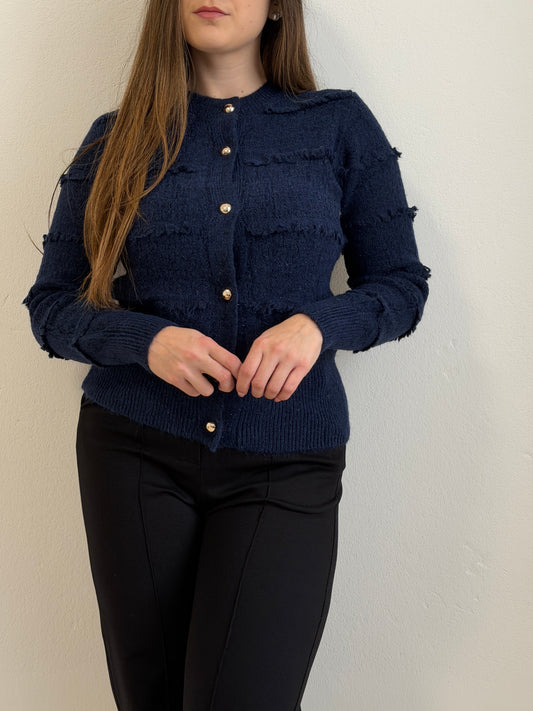 Cardigan December Blu