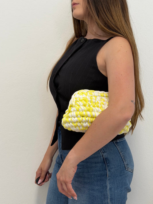 Lola Bag - Bicolor Bianca e Gialla
