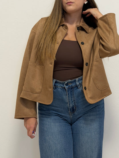 Giacca Suede