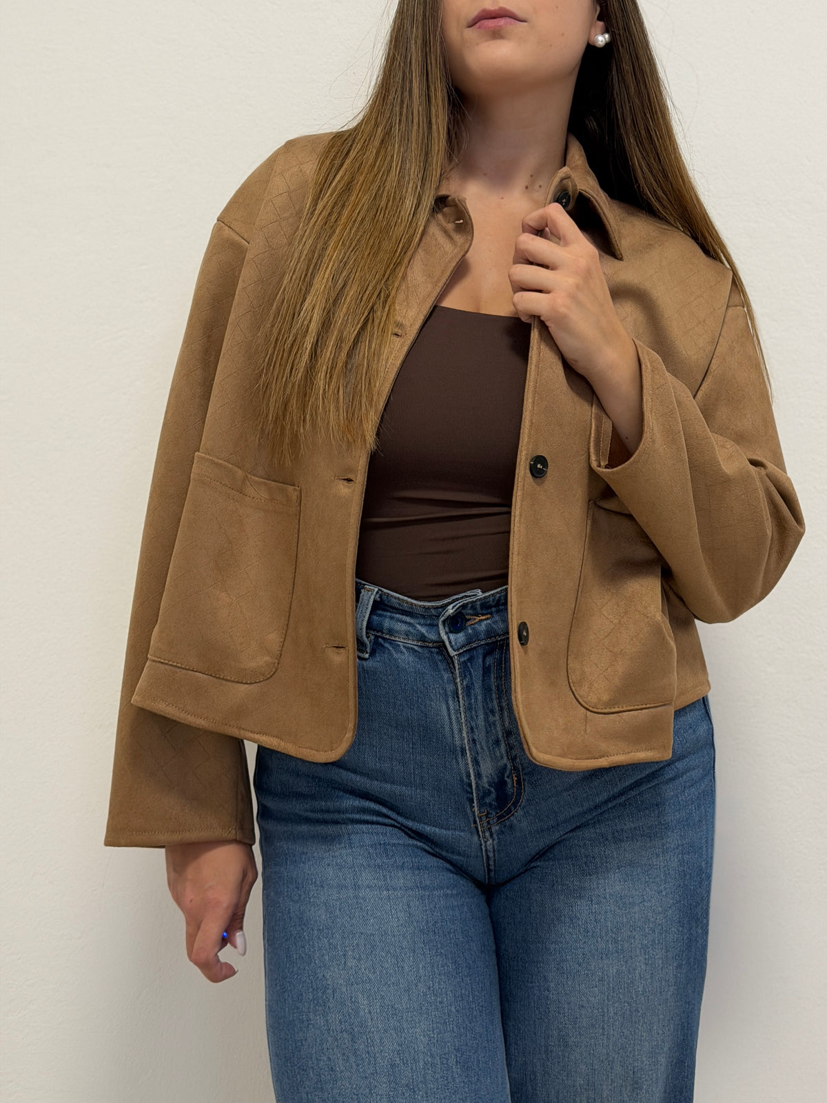 Giacca Suede