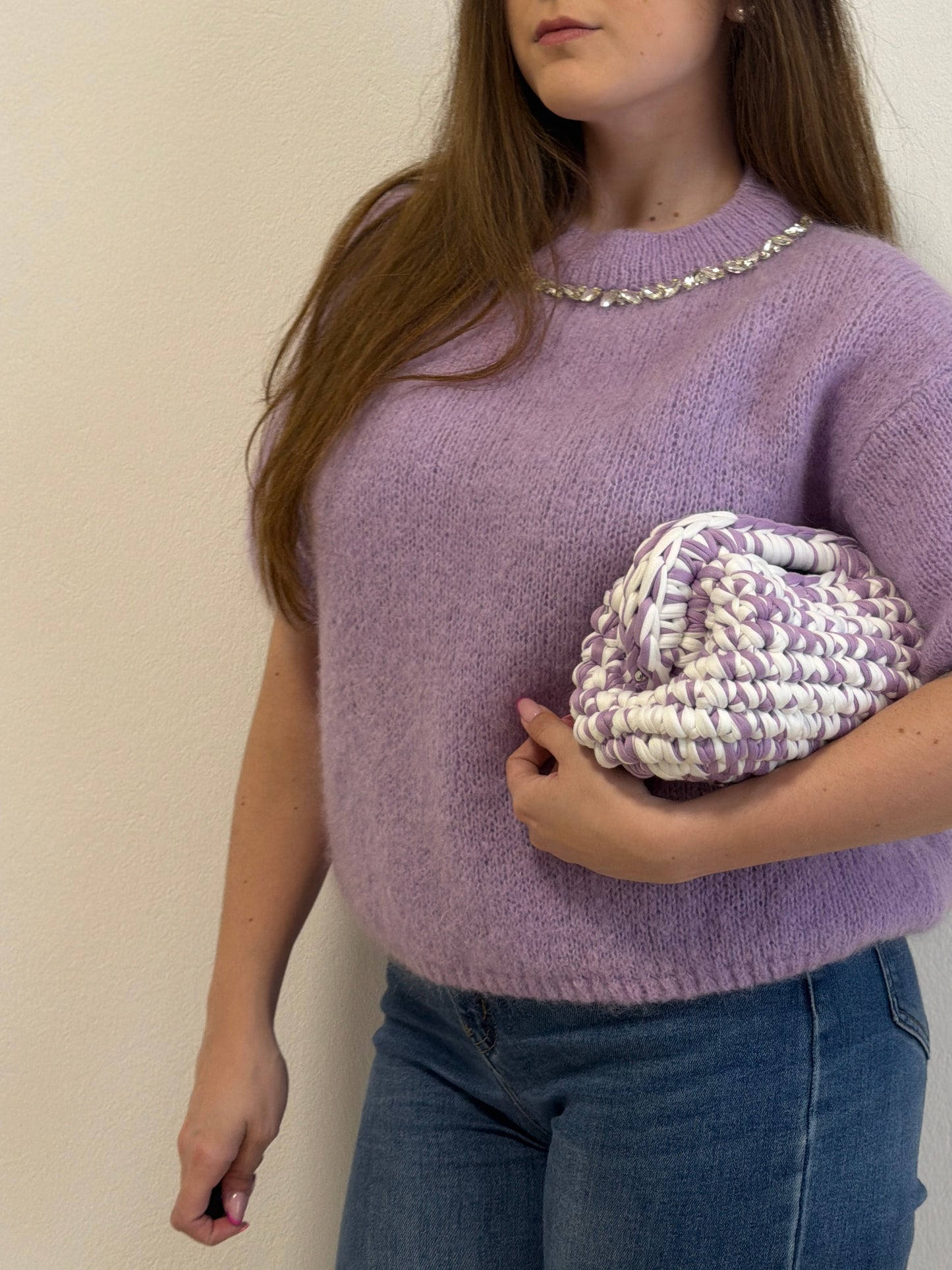 Lola Bag - Bianca e Lilla