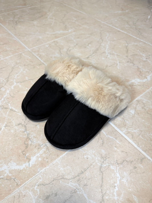Pantofole Cozy Nere