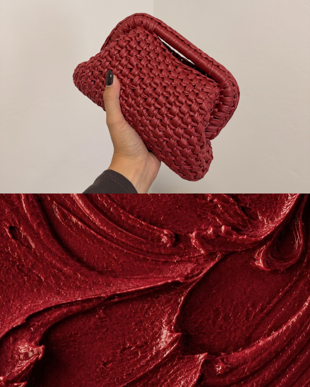 Lola Bag - Ecopelle Rossa