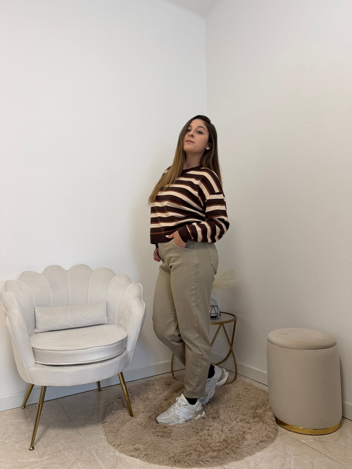 Maglioncino Fall Marrone