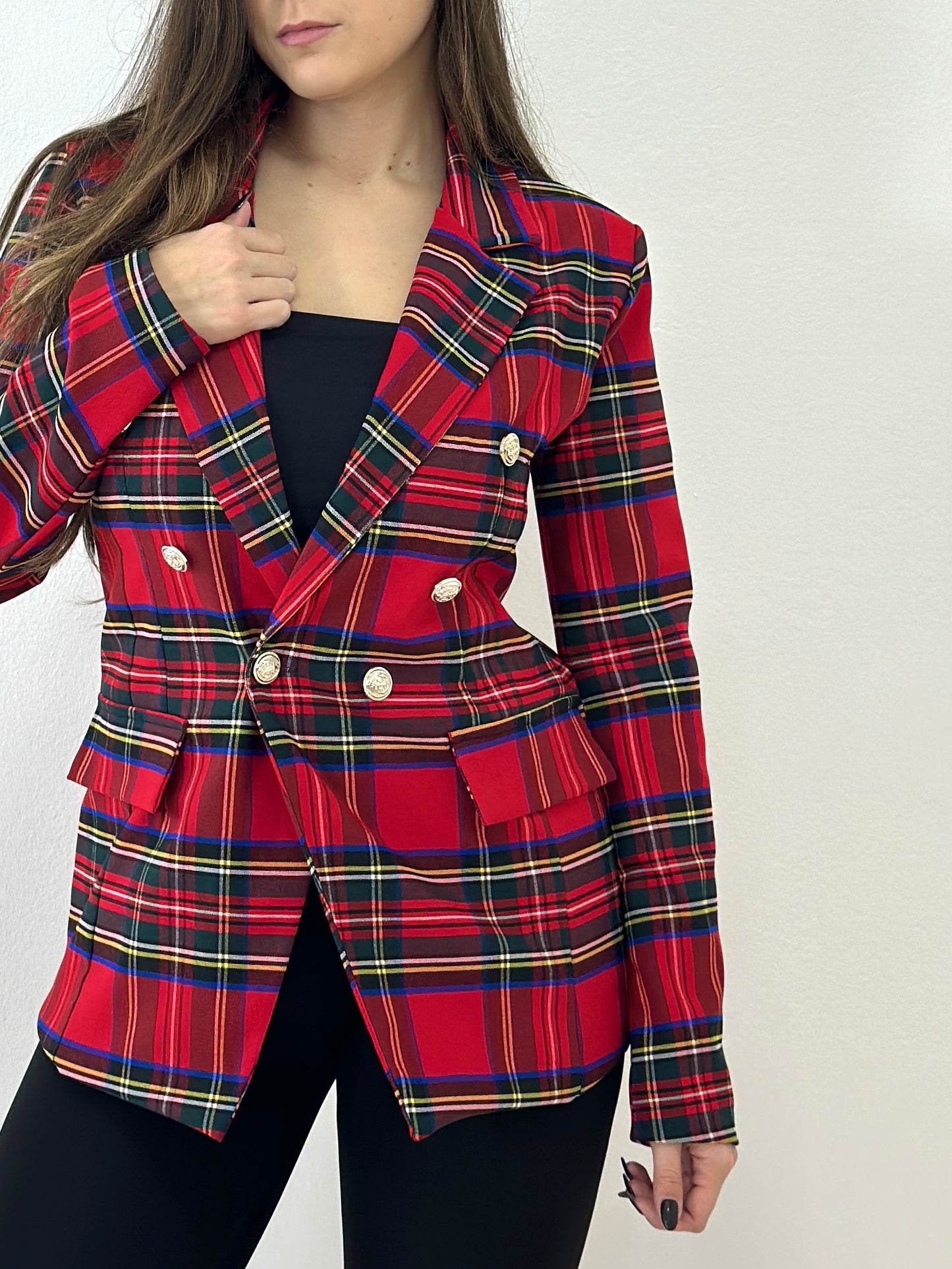 Giacca Tartan