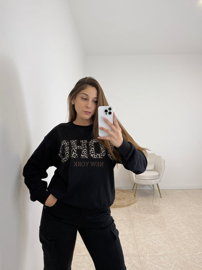 Felpa Soho Nera