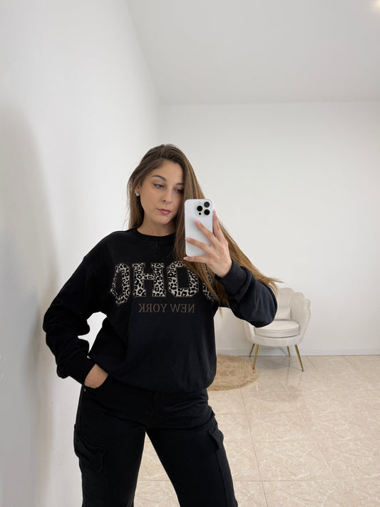 Felpa Soho Nera