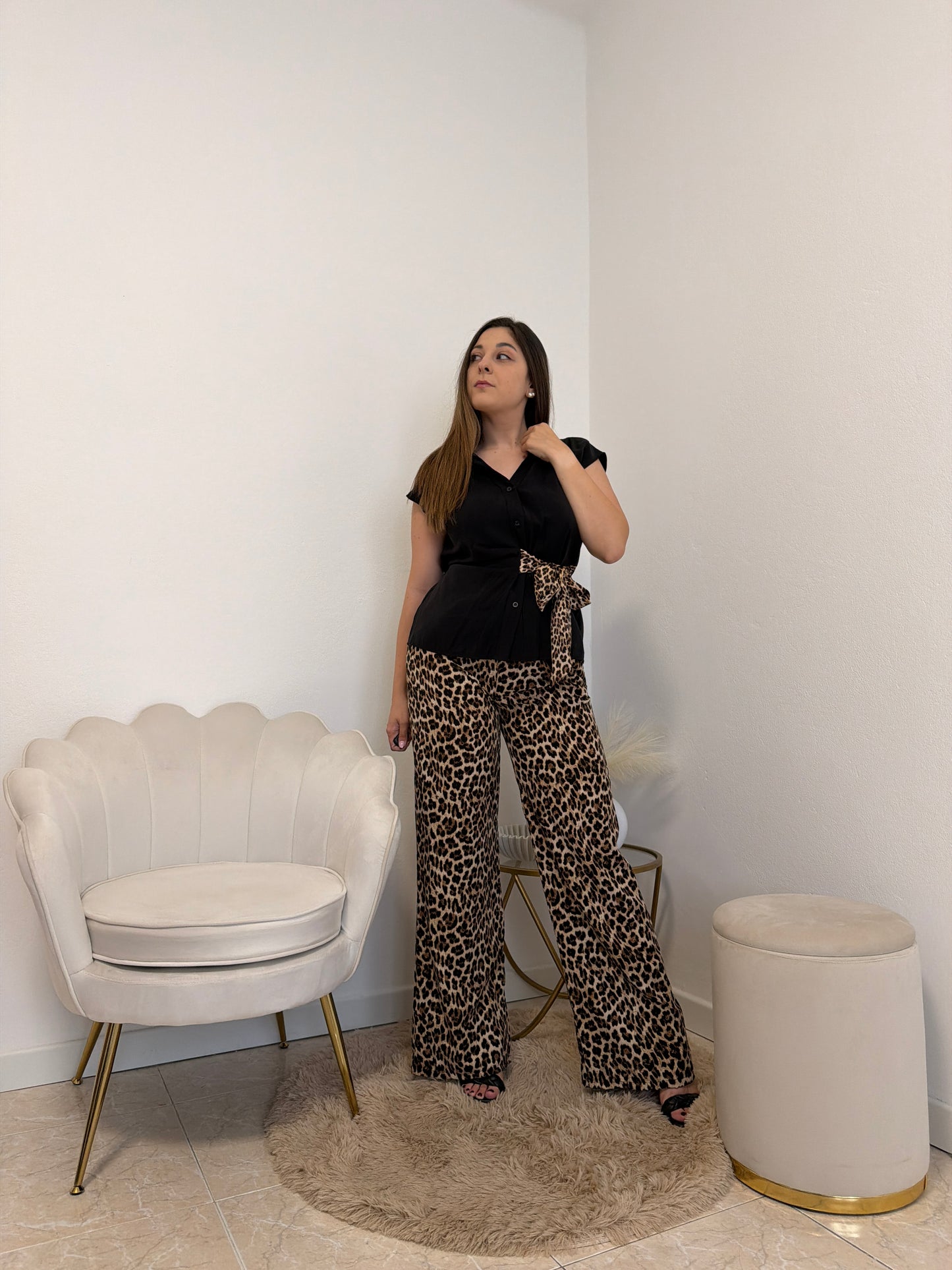 Pantalone Leopard