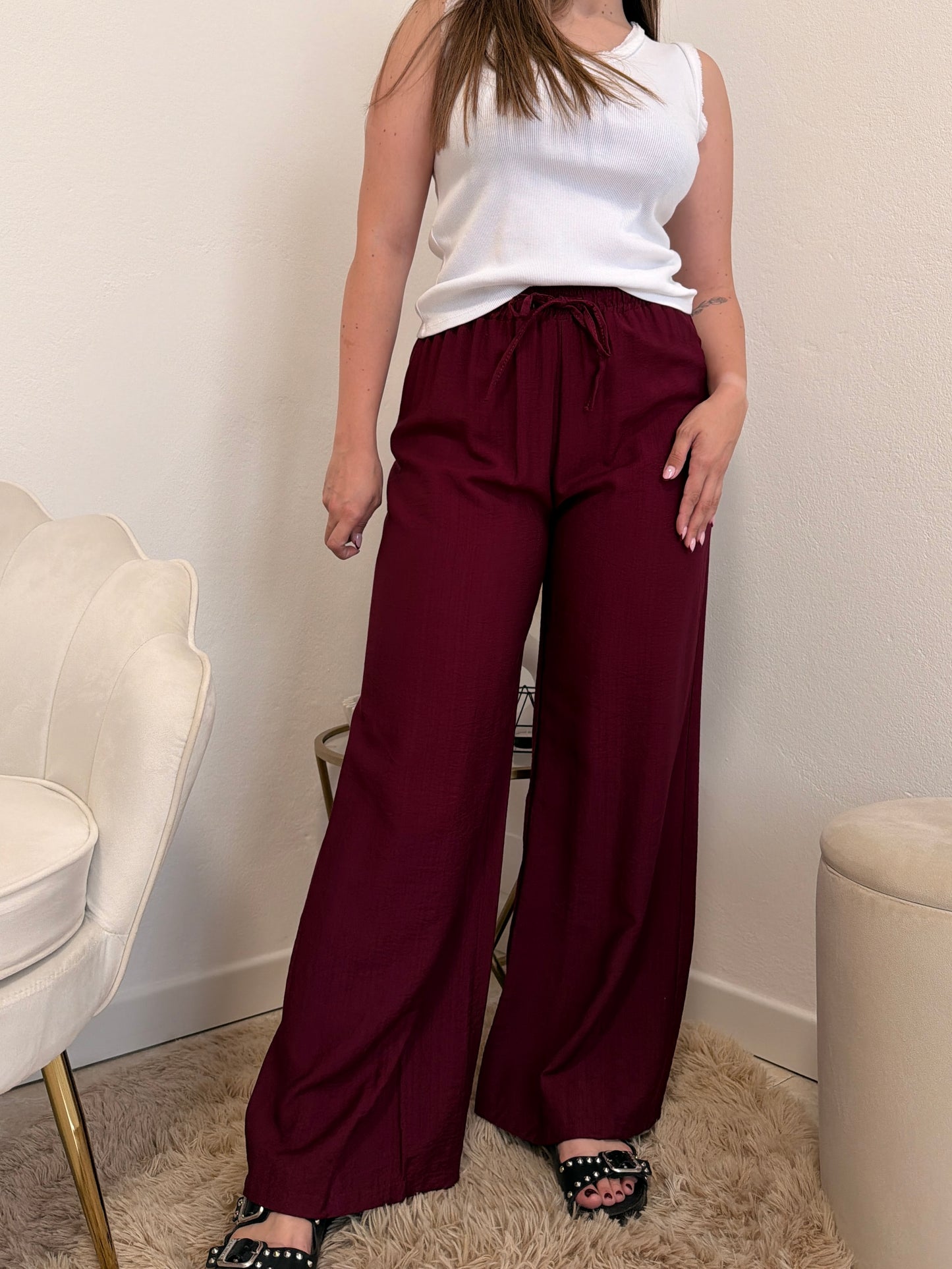 Pantalone Day Bordeaux