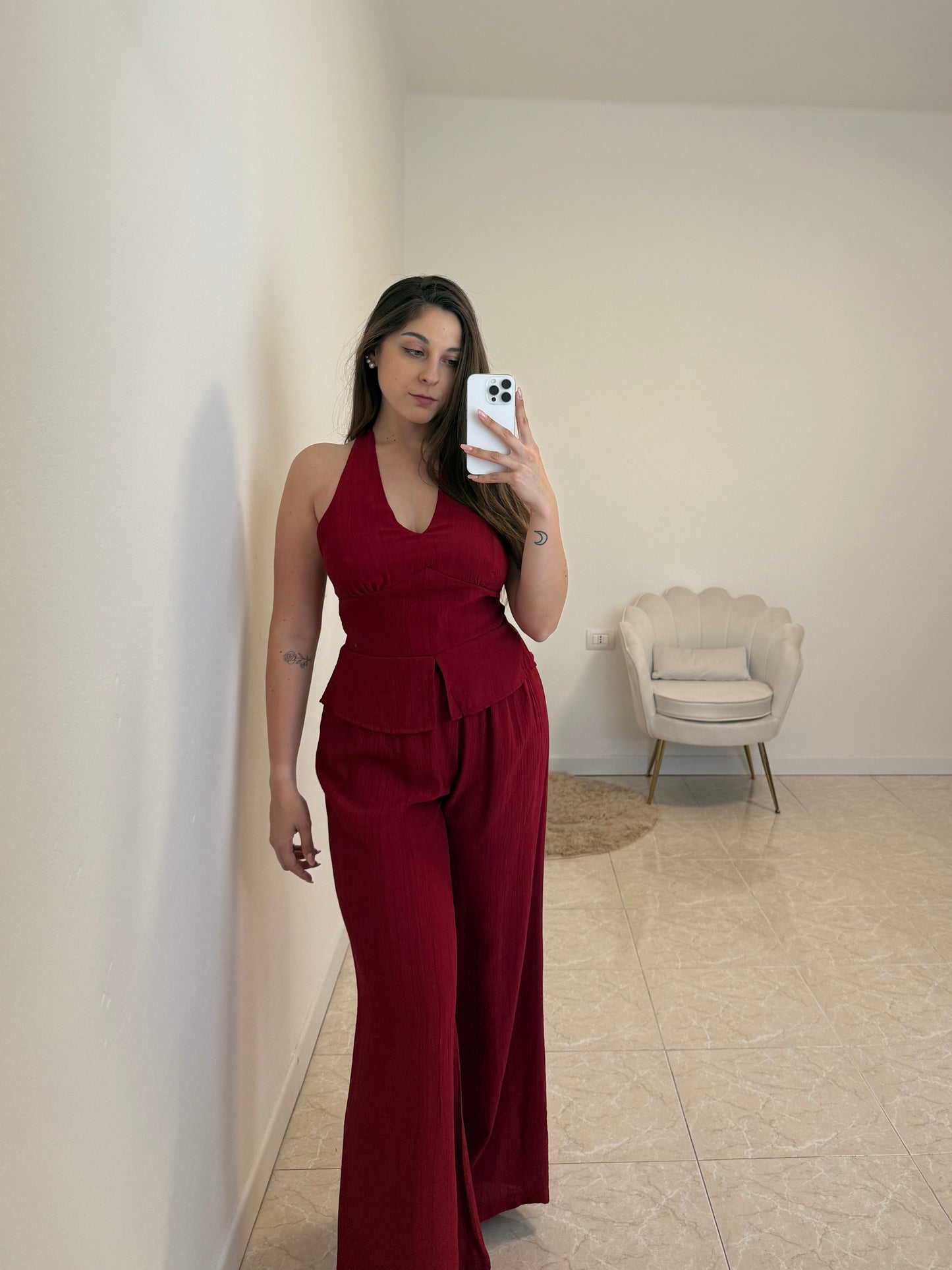 Pantalone Day Rosso